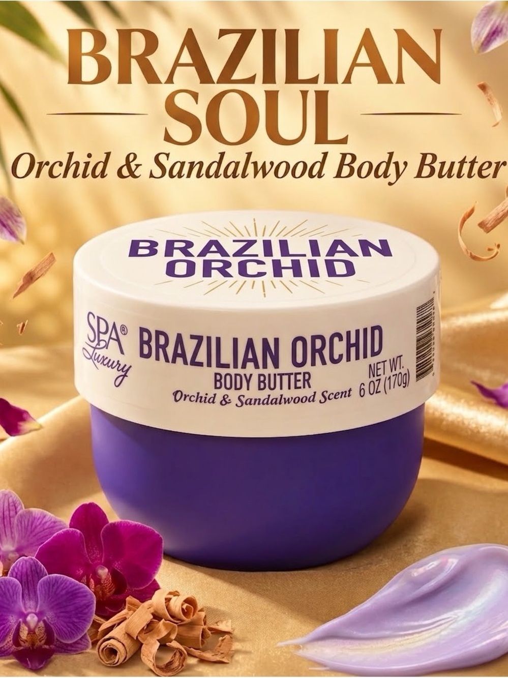 Brazilian Orchid Body Butter — Purple